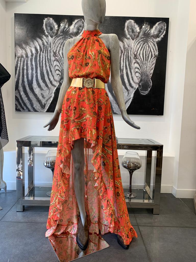 Babylon dress Lungo Orange