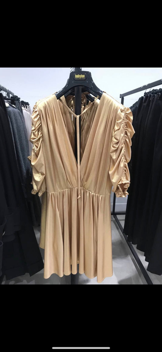 Babylon Dress Gold exclusive