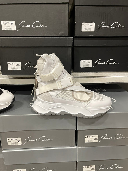 Junus Coban Laarzen/Sneakers Bianco