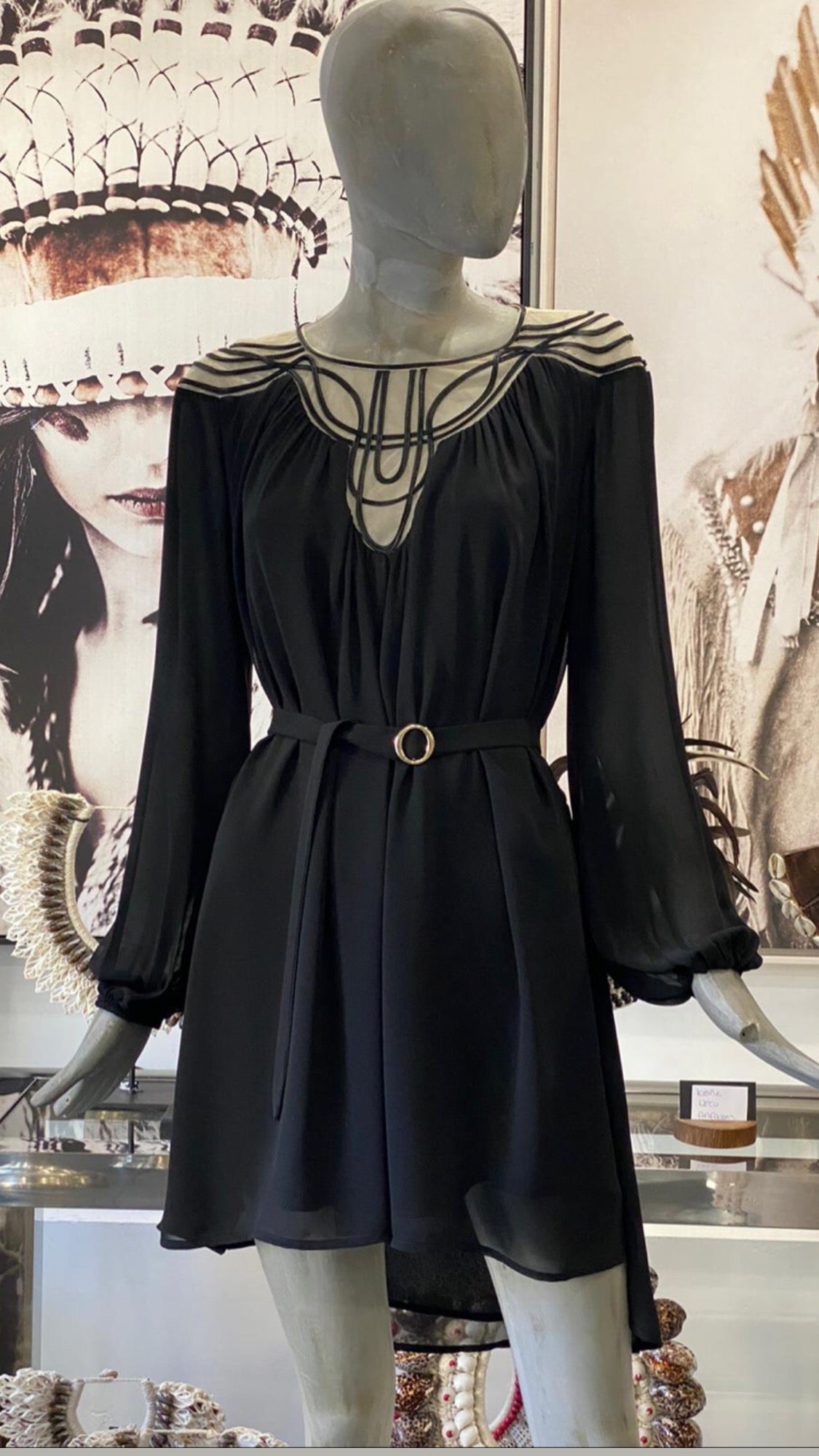 Babylon Dress Black