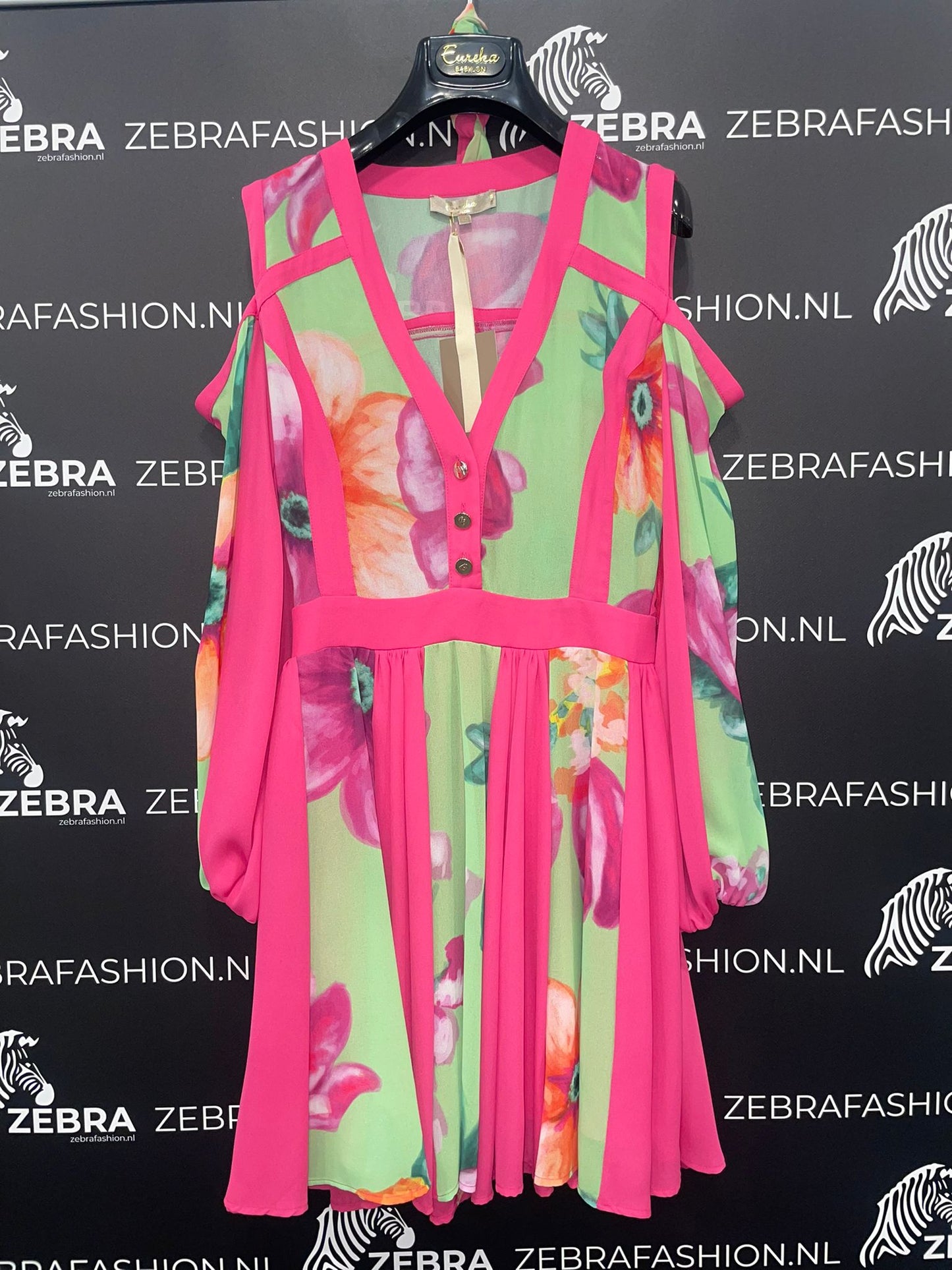 Babylon dress Fuxia babydoll