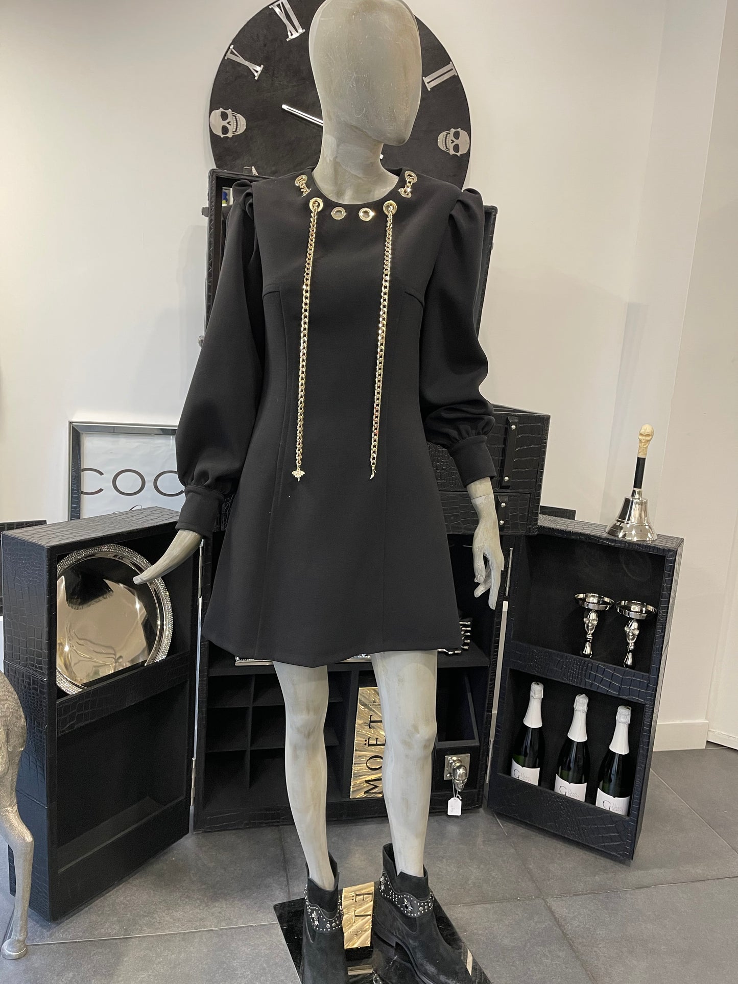 Babylon Dress Black