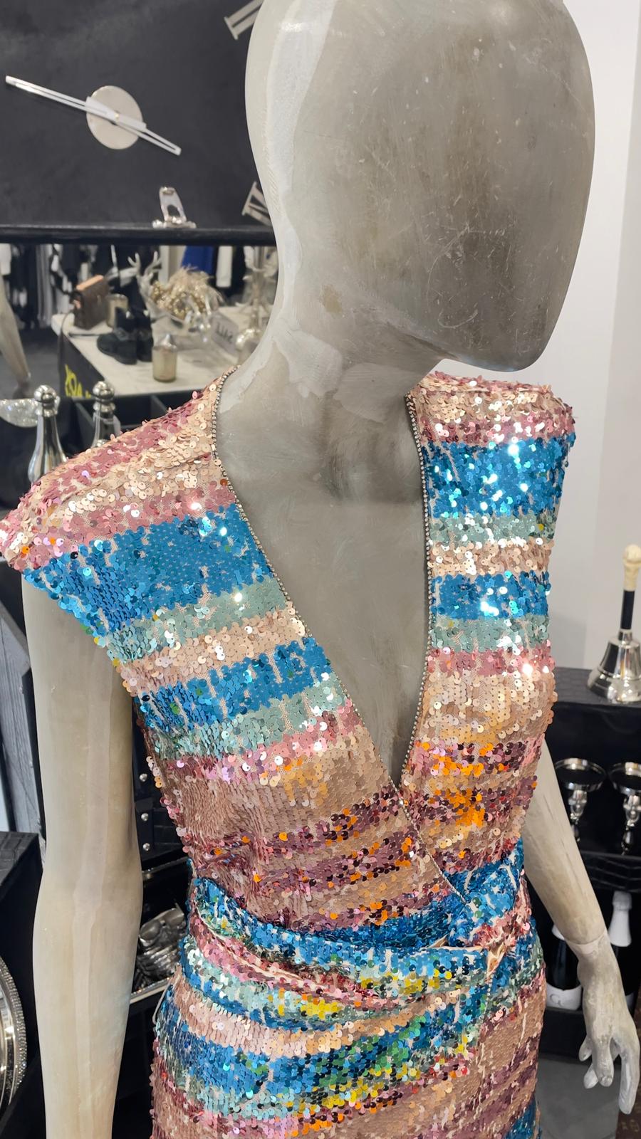 BABYLON DRESS MULTICOLOR