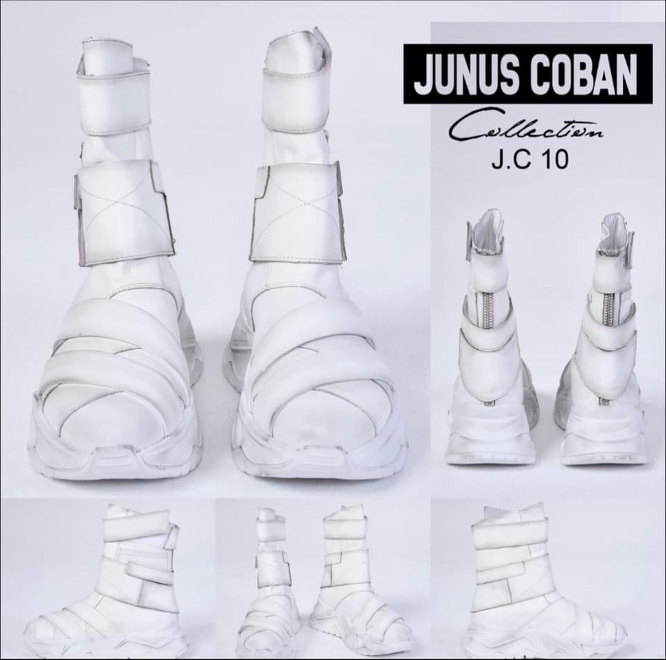 Junus Coban Exclusieve Boots/Sneakers Bianco