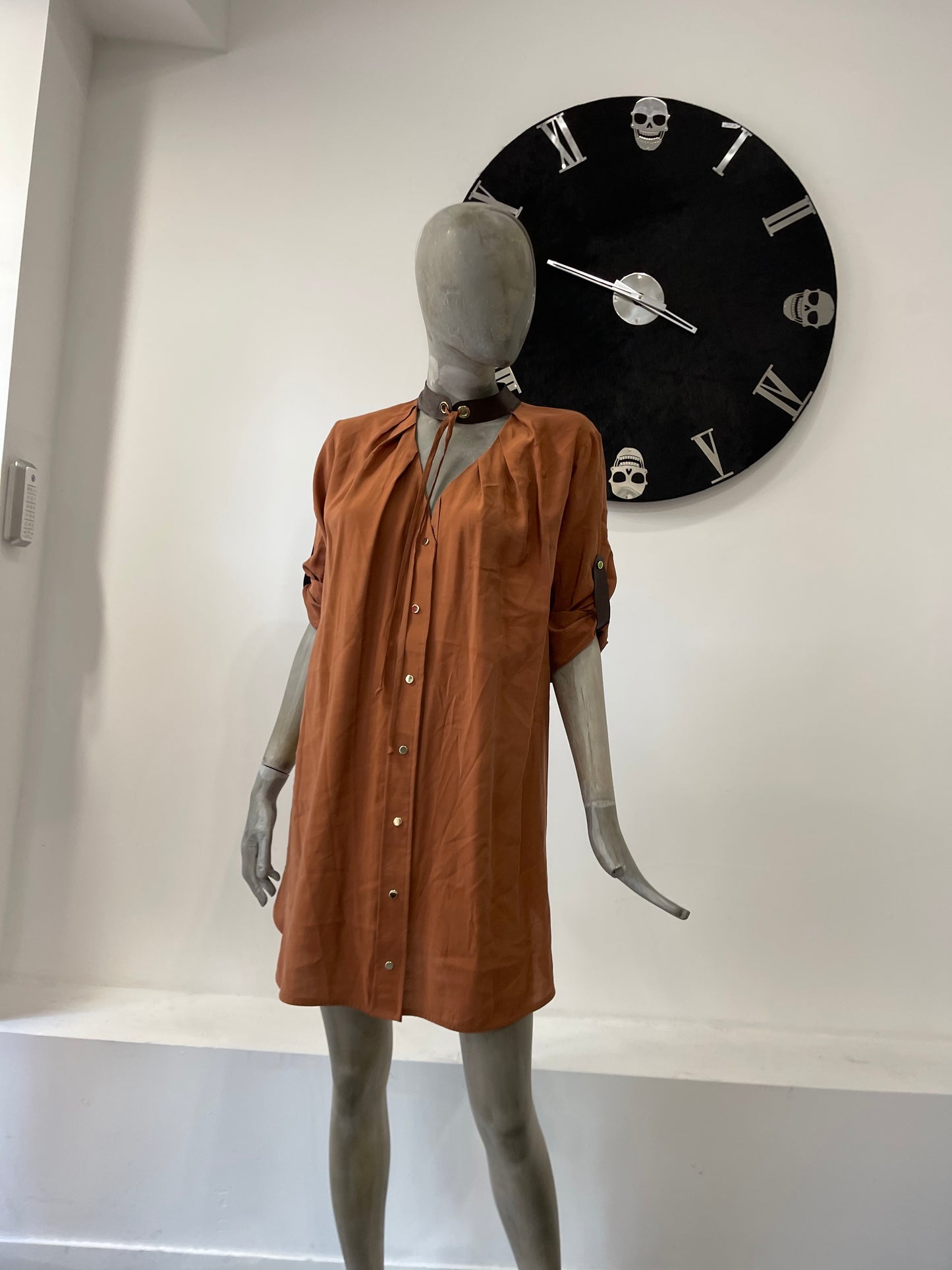 Babylon Dress Mini Camel