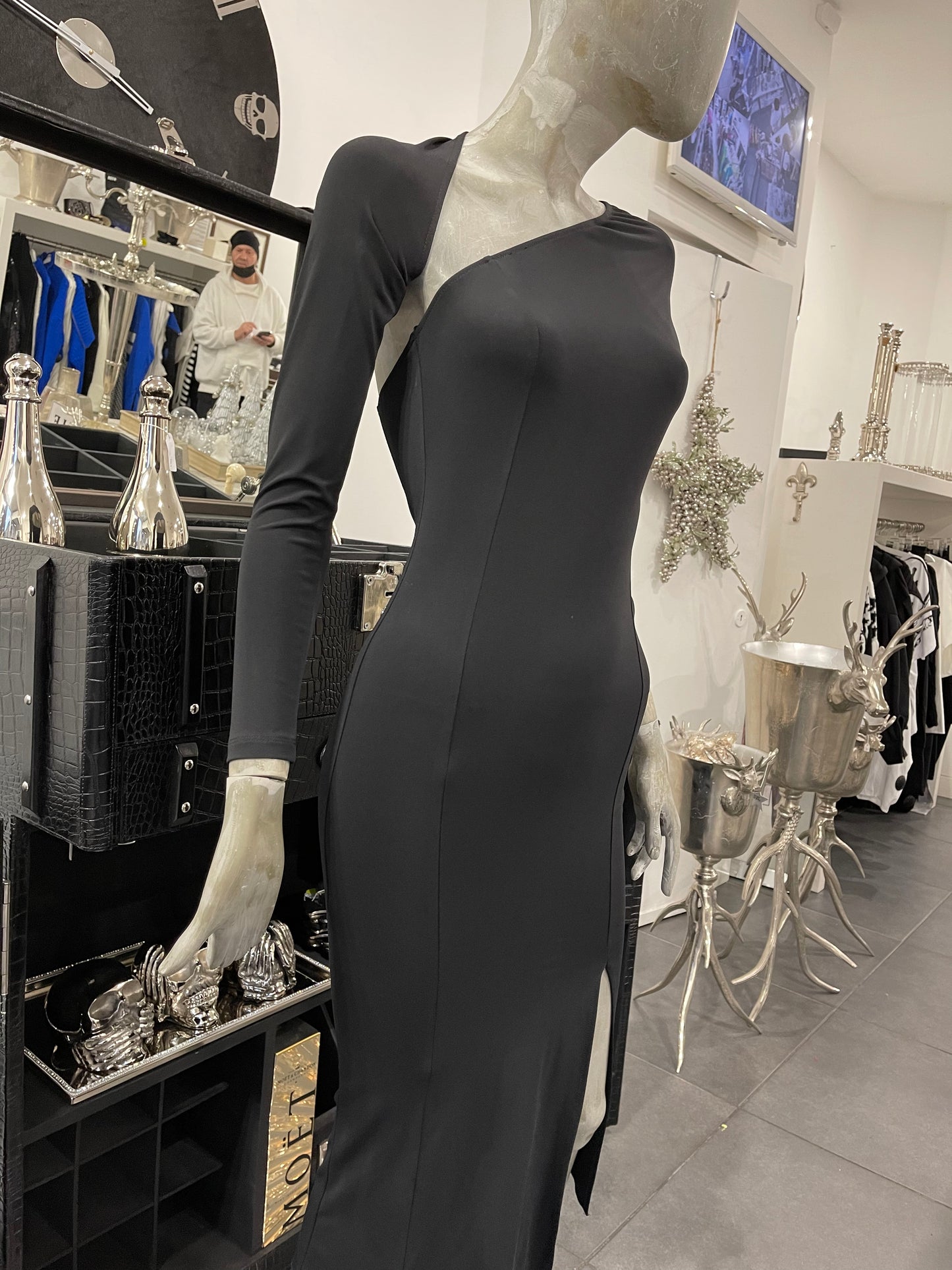 Babylon Dress Black strech