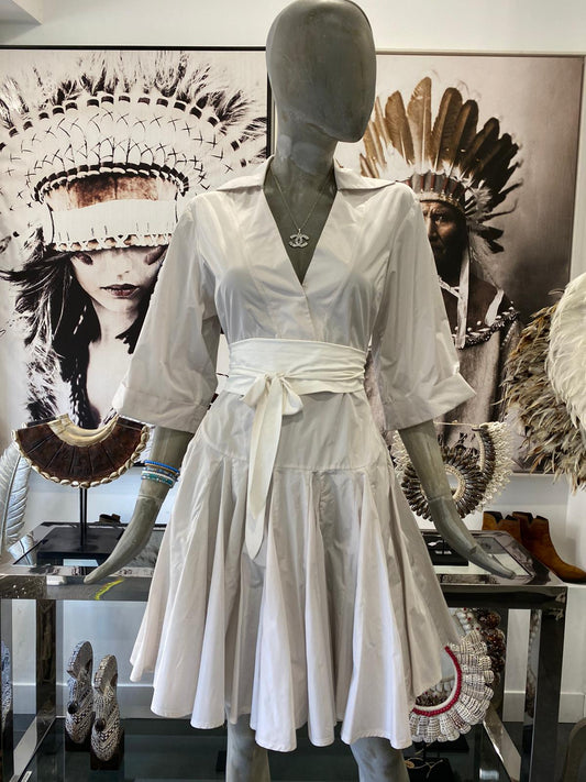 Babylon Dress Light Grey