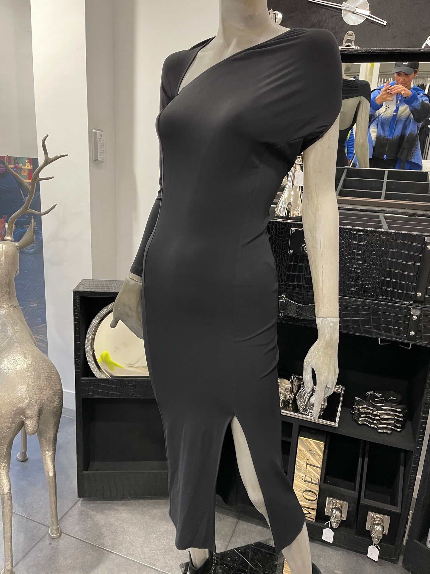 Babylon Dress Black strech