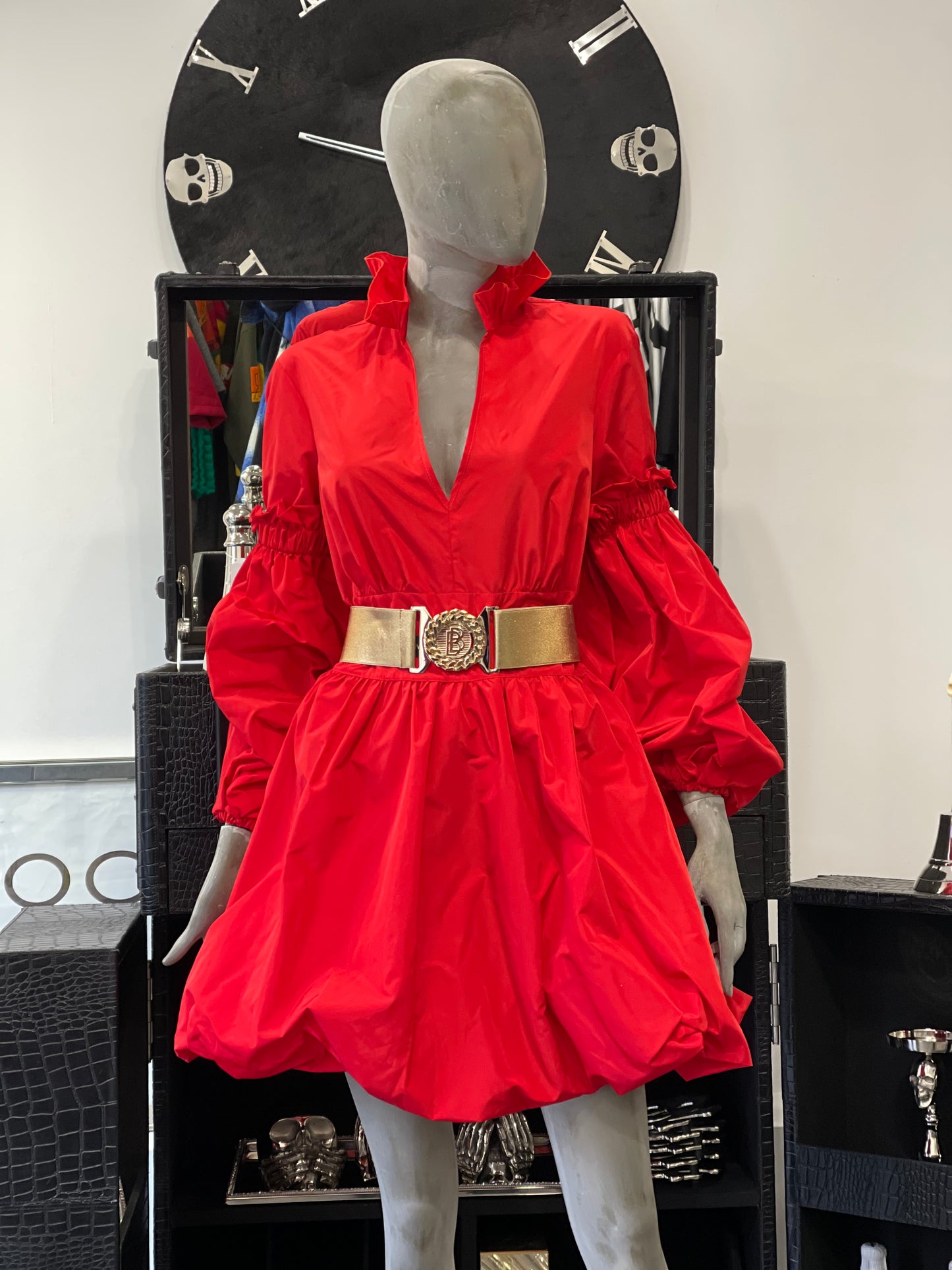 Babylon Dress exclusive Red VLT