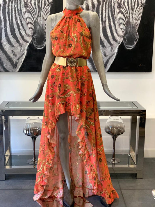 Babylon dress Lungo Orange