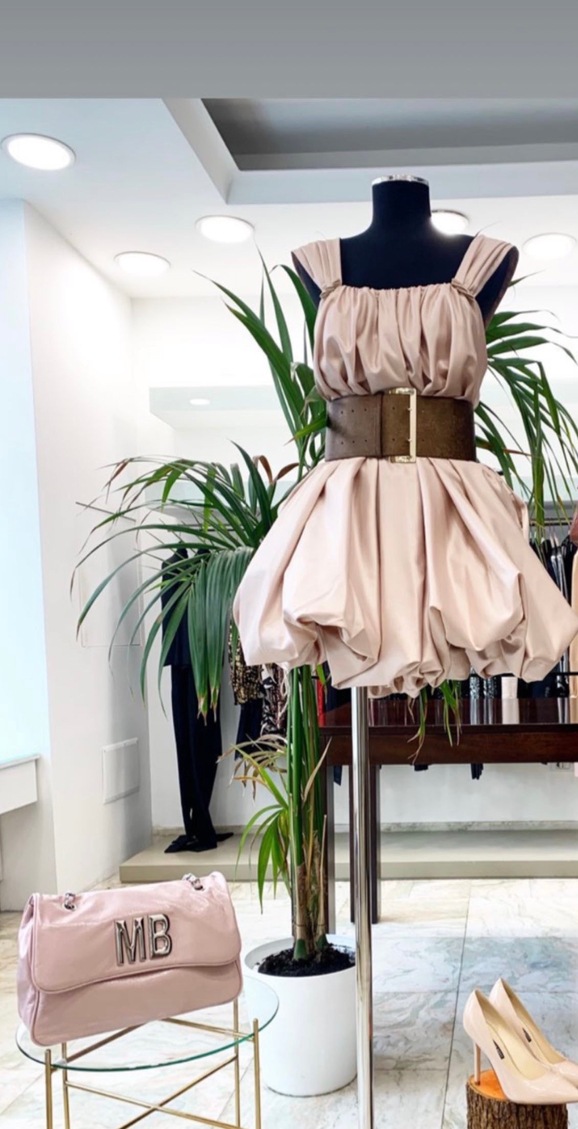 Babylon Dress Balon Champagne