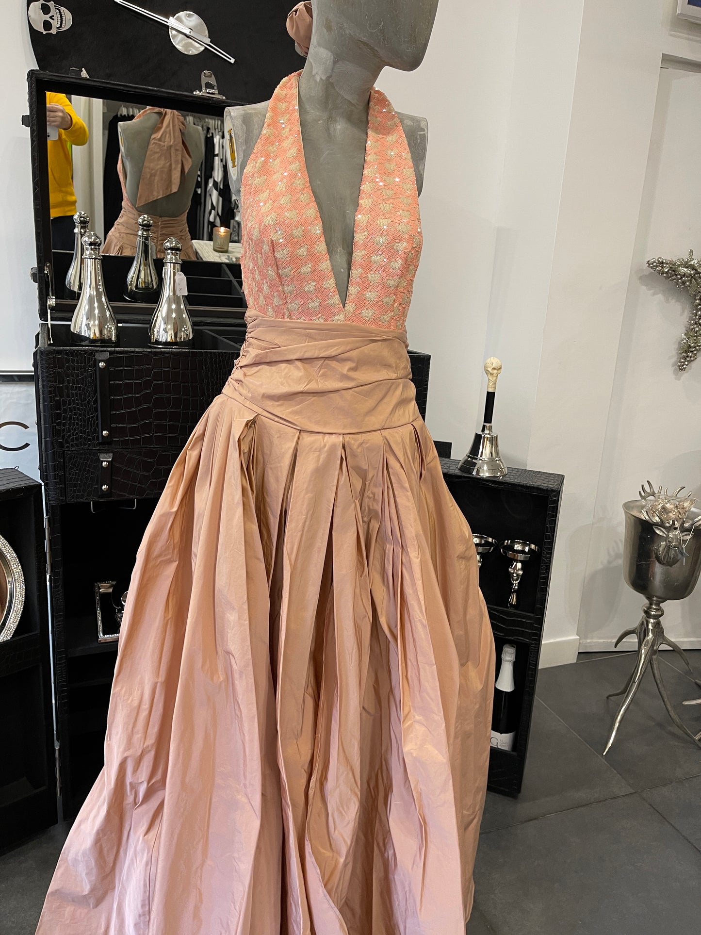 Babylon Skirt lungo Pudra