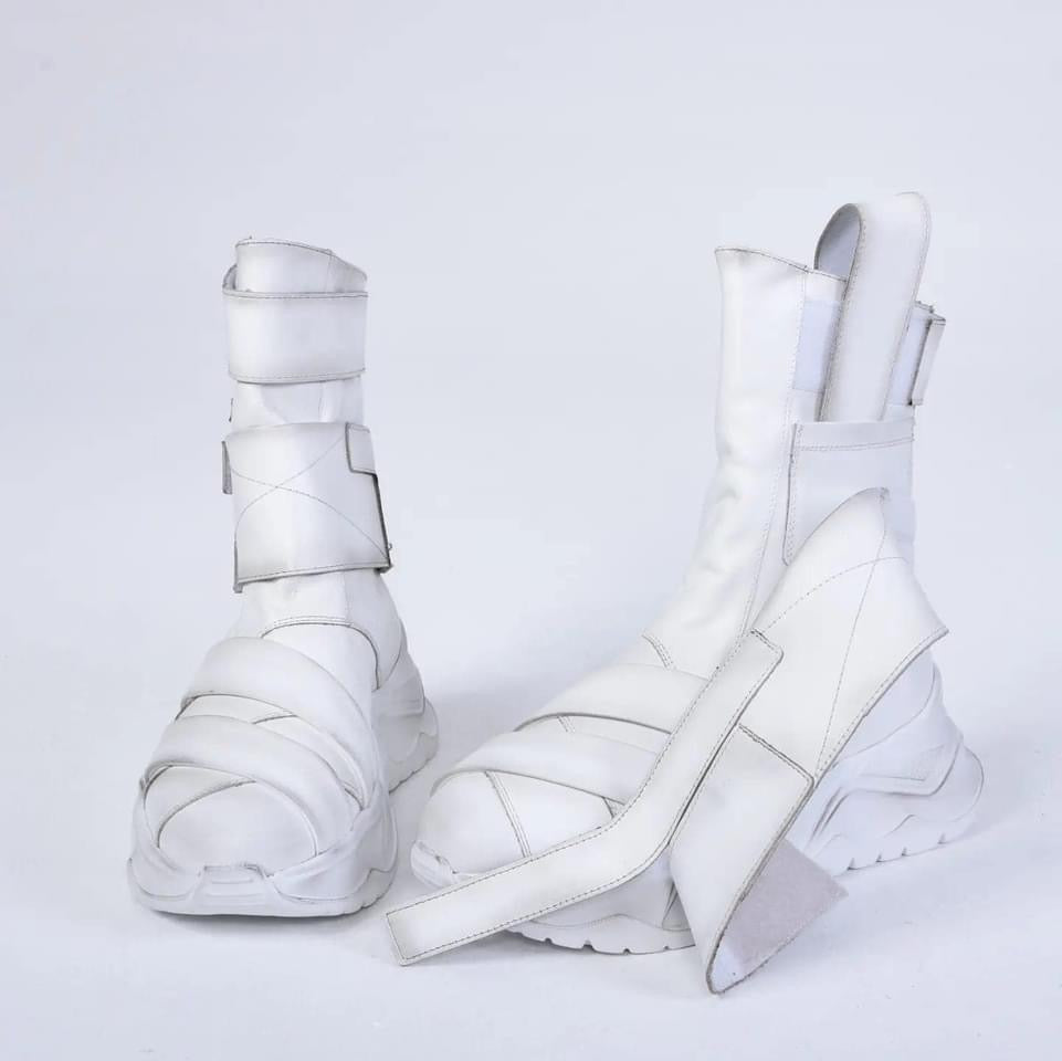 Junus Coban Exclusieve Boots/Sneakers Bianco