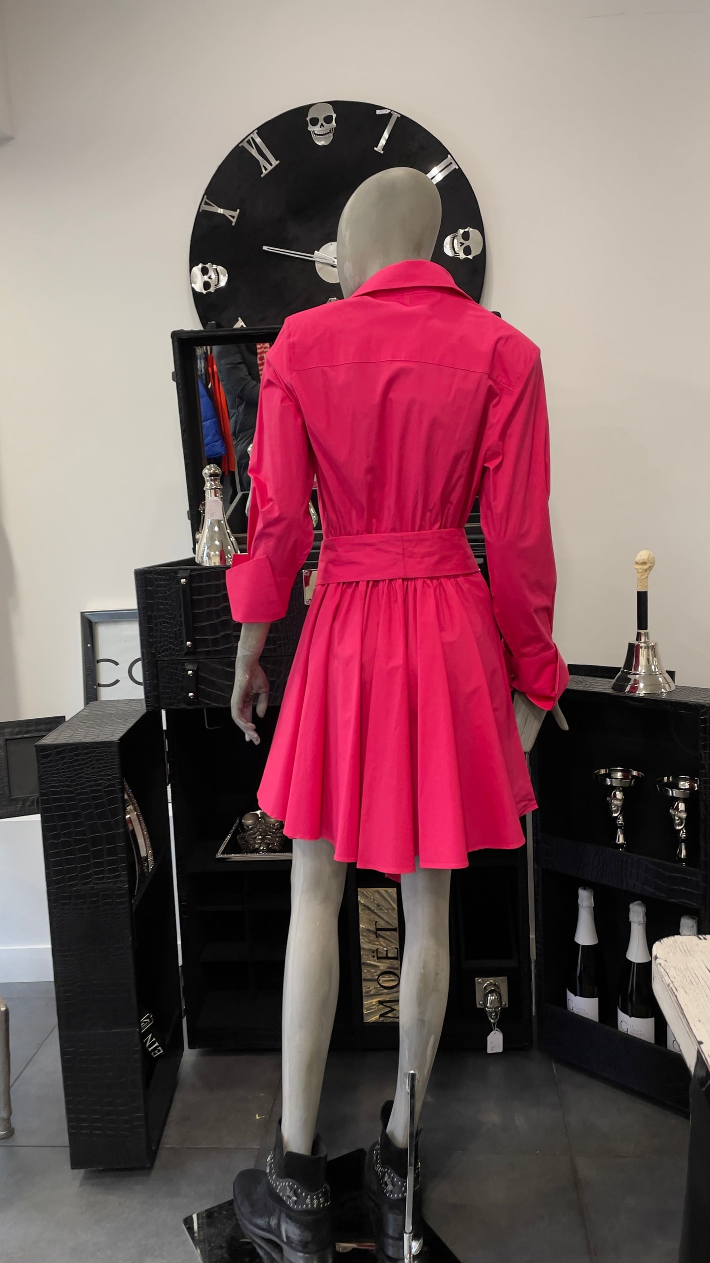 Babylon Dress Fushia