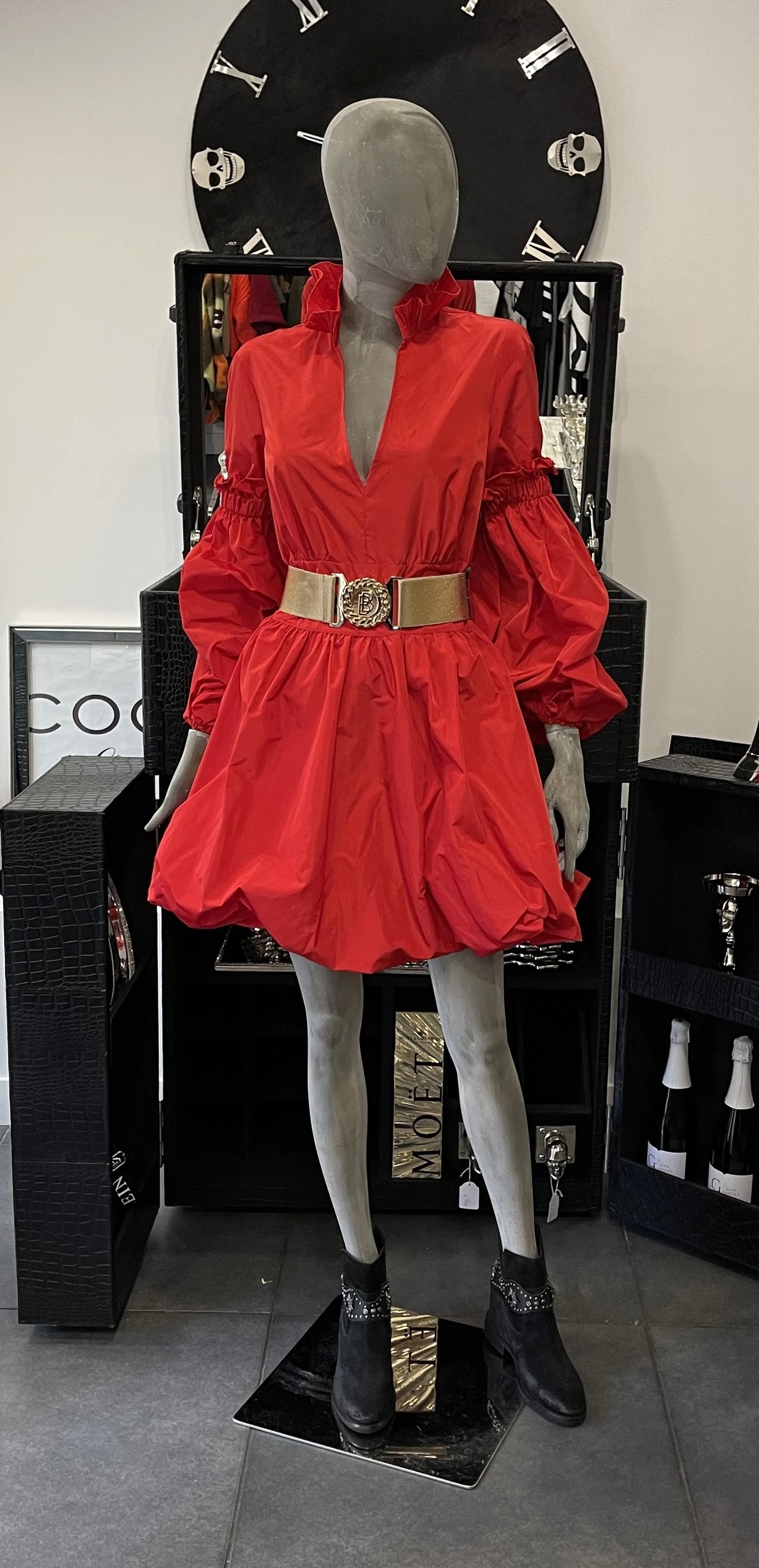 Babylon Dress exclusive Red VLT