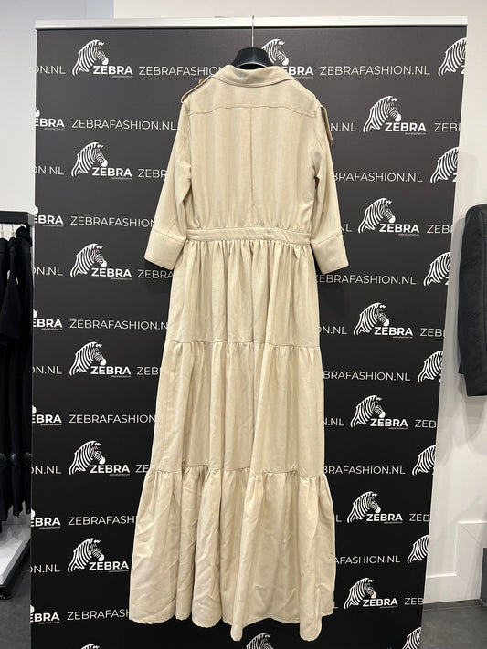 Babylon dress Lungo beige