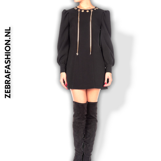 Babylon Italy Dress Orange / Black