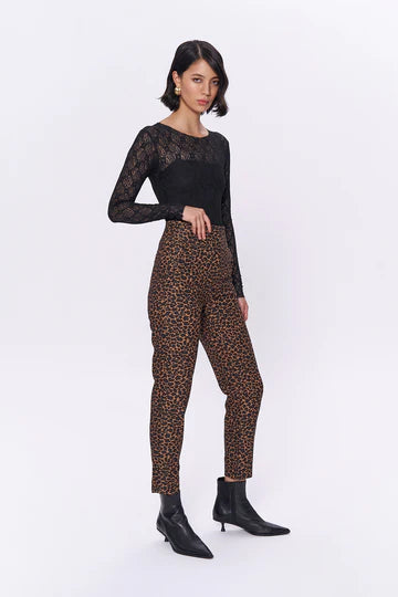 Quzu pants leopard