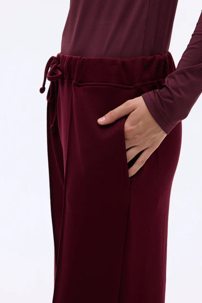 Quzu bordo pants