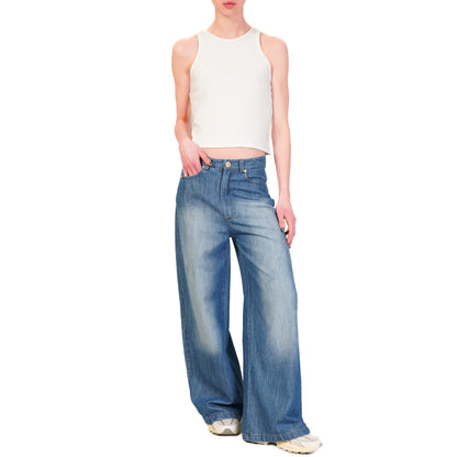 Motel Denim pants palazzo