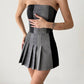 Quzu babylon skirt grigio