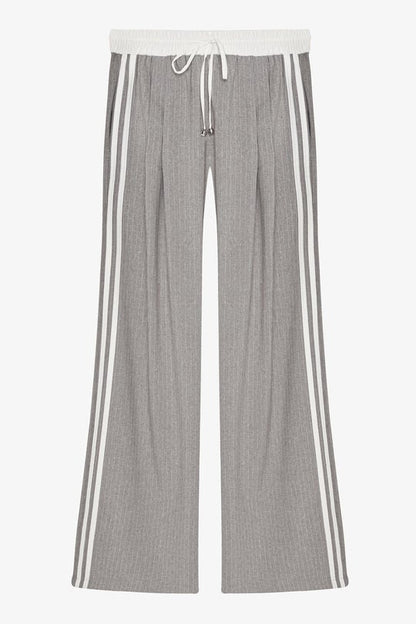 Quzu pants grey stripe