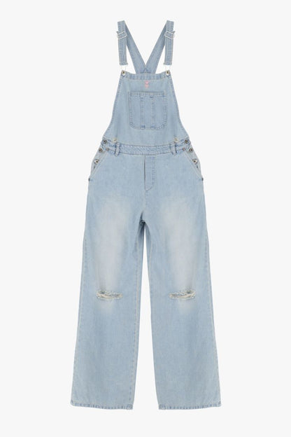 Please fashion jeans salopette