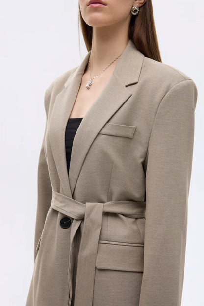 Quzu blazer belt