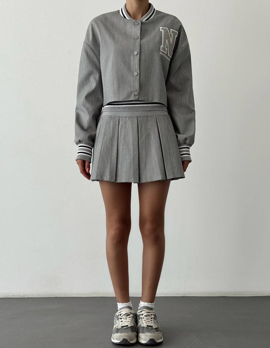 Quzu skirt grey N
