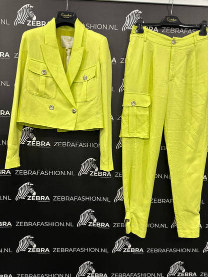 Babylon cargo pants neon