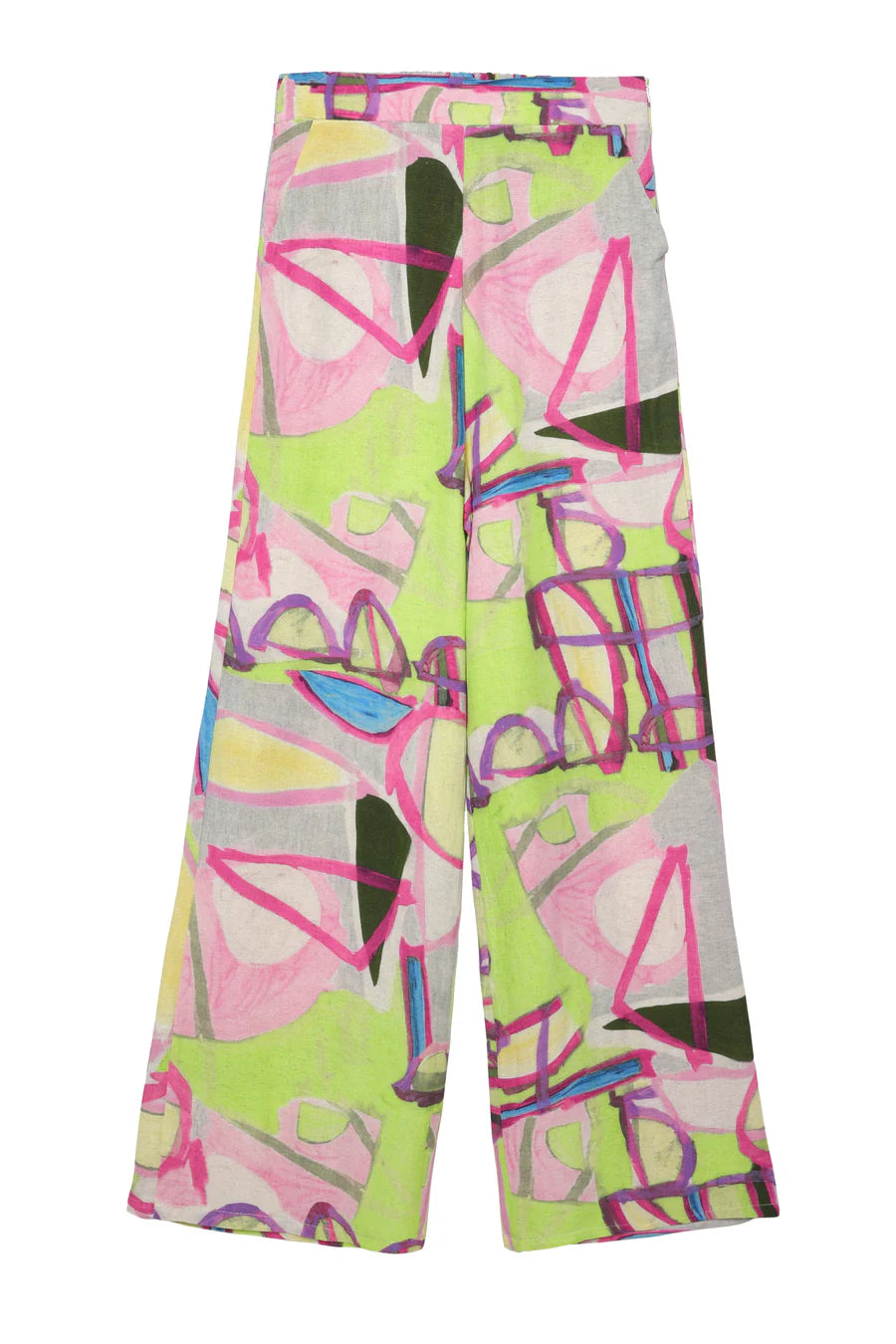 Quzu print pants