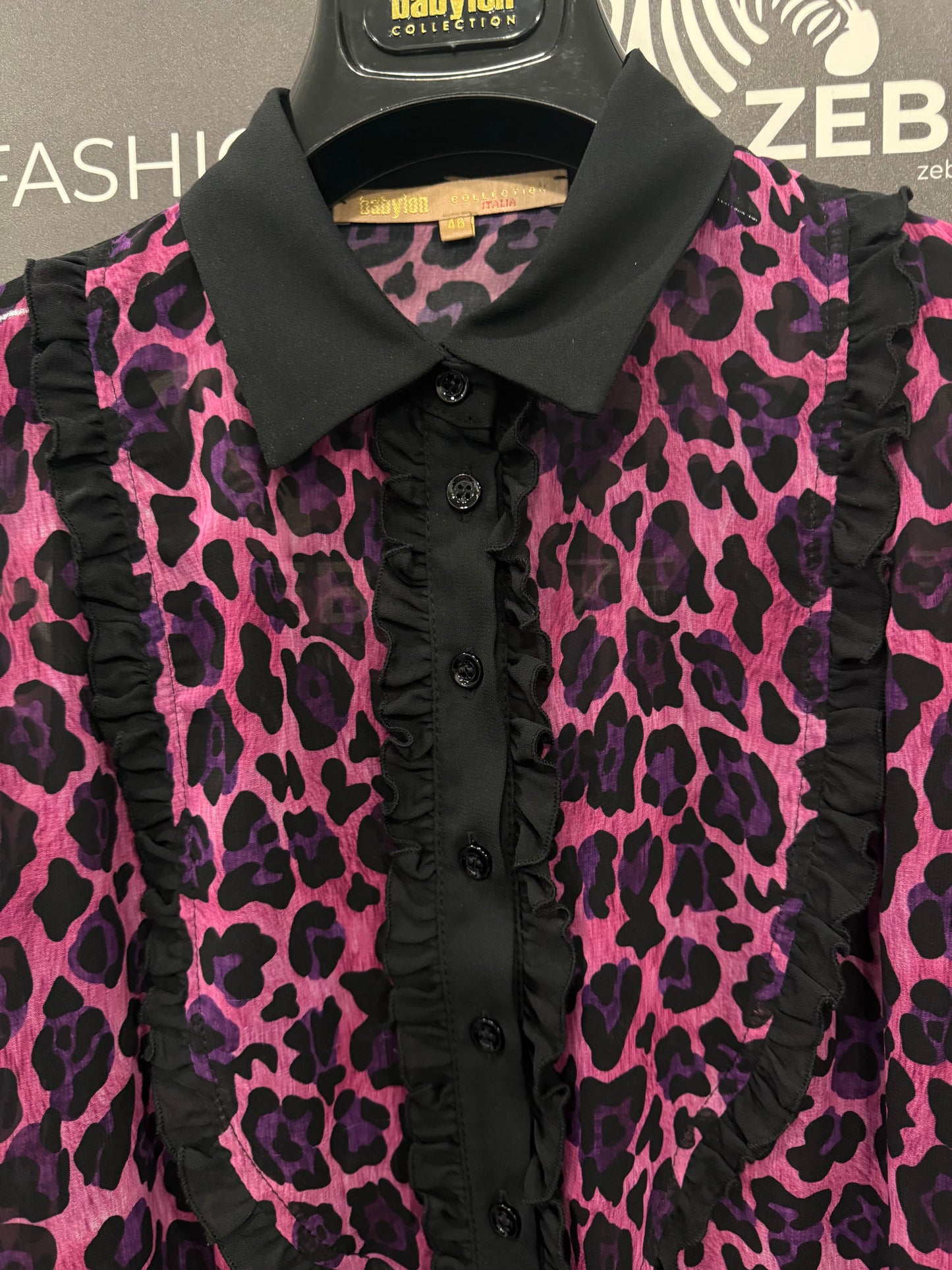 Babylon dress leopard