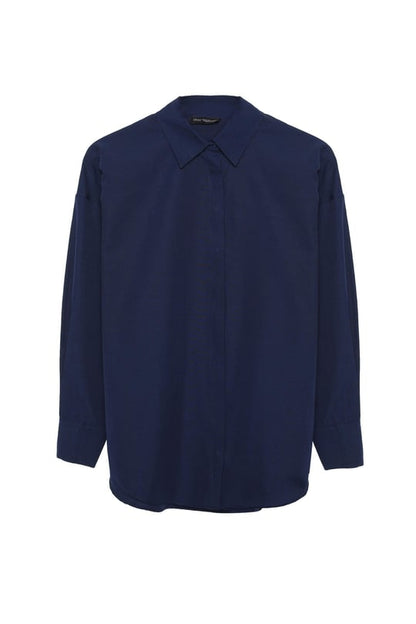 Quzu oversized blouse Marine