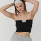 Quzu strapless shirt