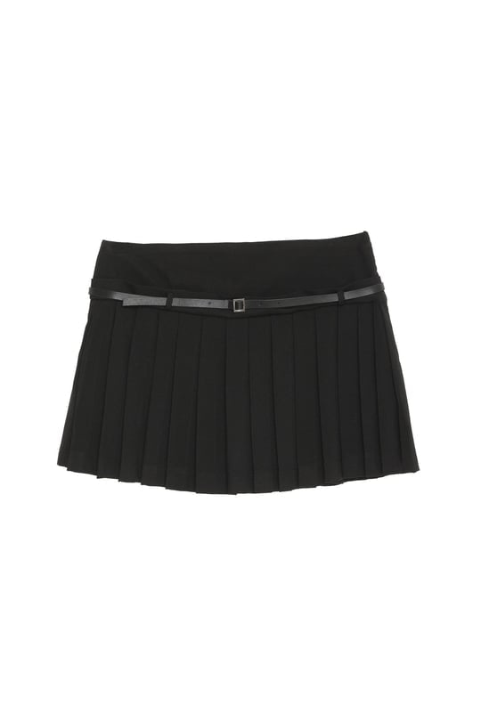 Quzu plisse skirt