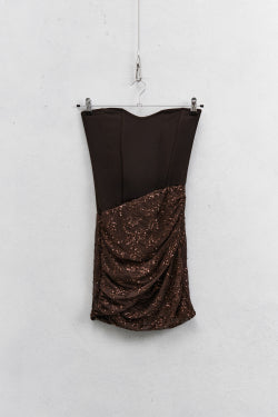 Lumina strapples mini dress