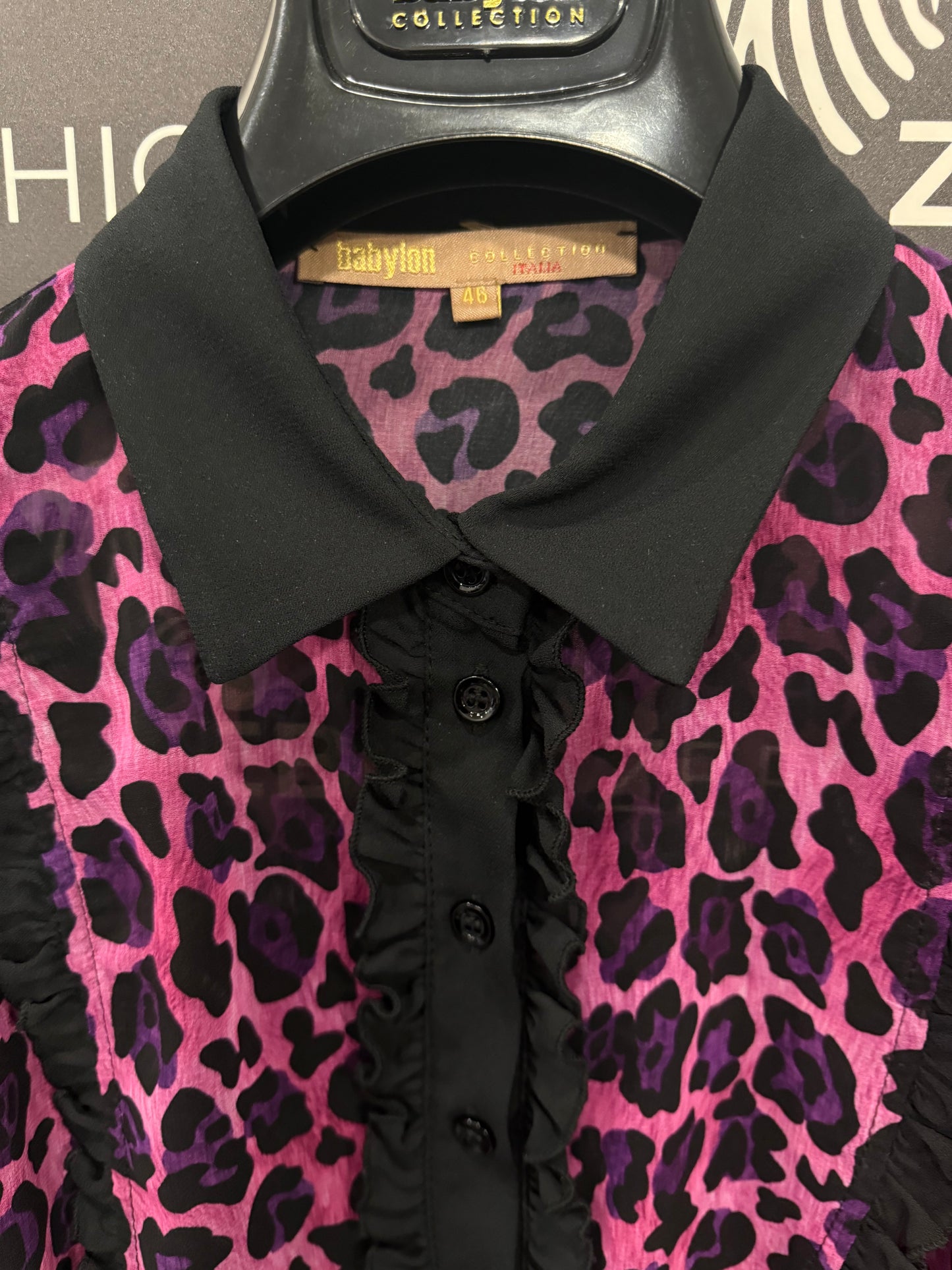 Babylon dress leopard