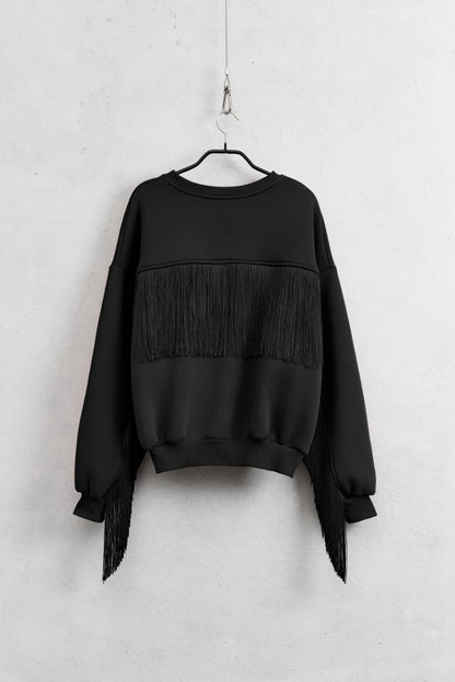 Sweatshirt franje