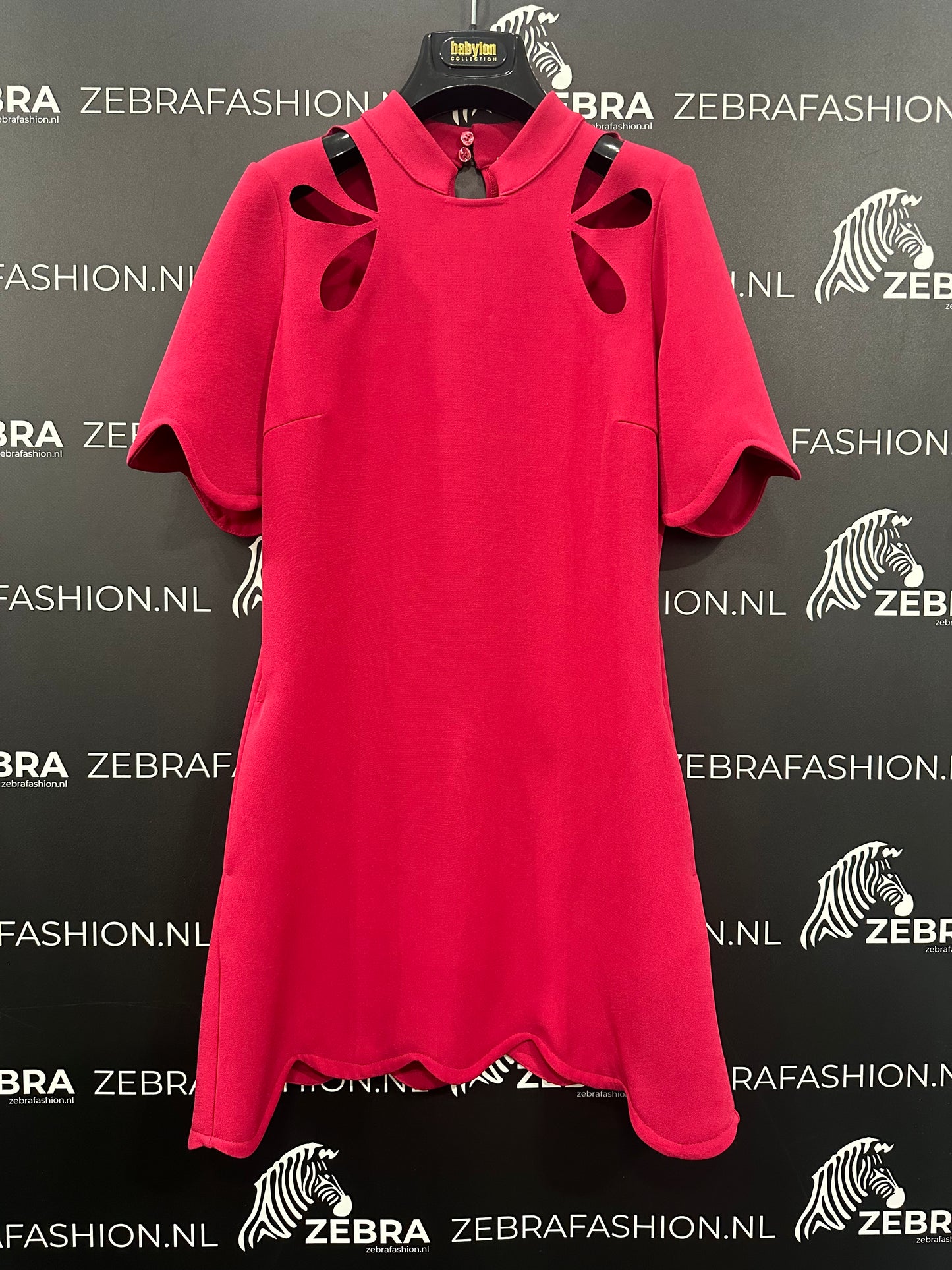 Babylon dress mini fuxia