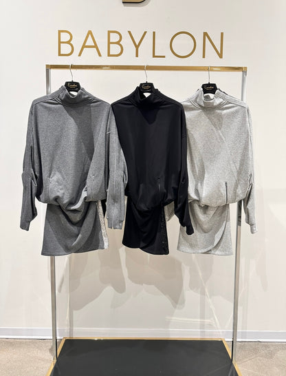 Babylon dress offshoulder black