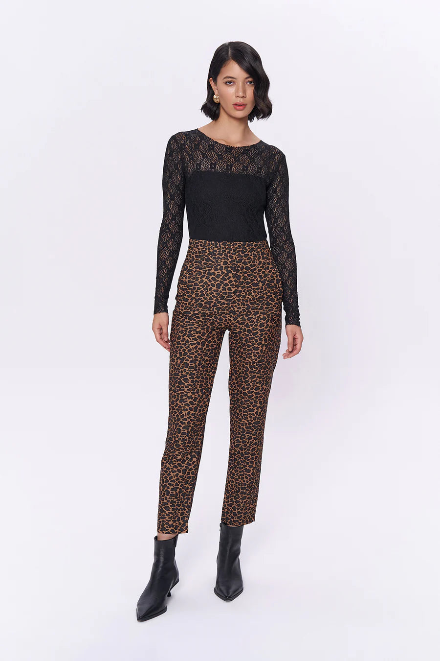 Quzu pants leopard