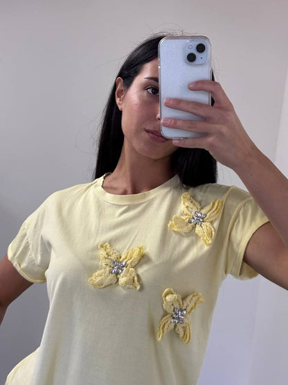 Tensione in shirt flower