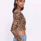 Quzu leopard shirt