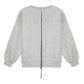 Quzu sweater grey zip