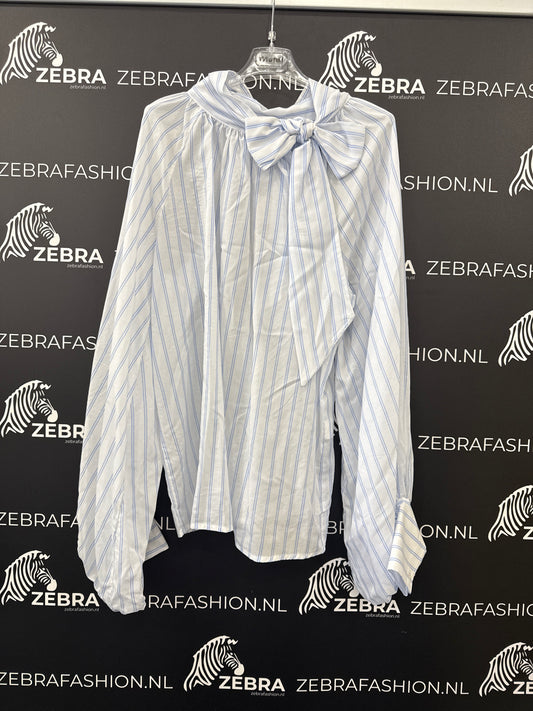 Motel blouse stripe