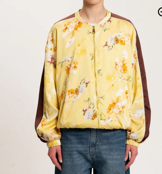 Motel giallo bomber flower