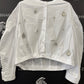 Motel blouse bells bianco