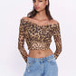 Quzu leopard shirt