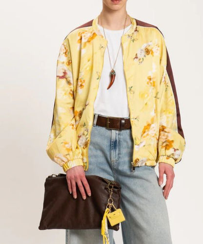 Motel giallo pants flower