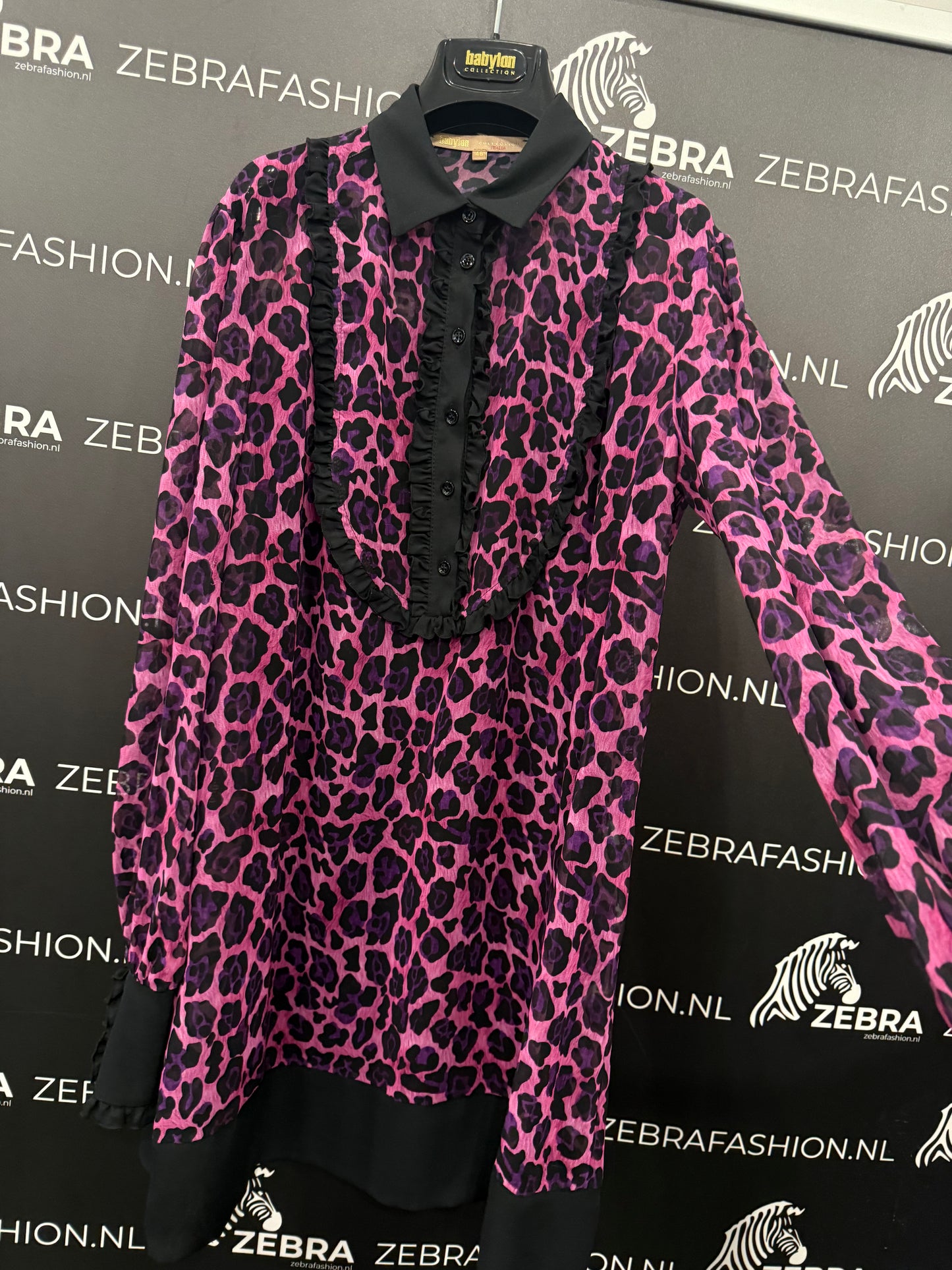 Babylon dress leopard